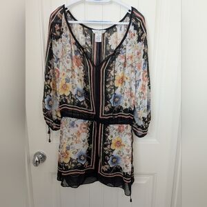 John Paul Richard Uniform - Floral Boho Dress